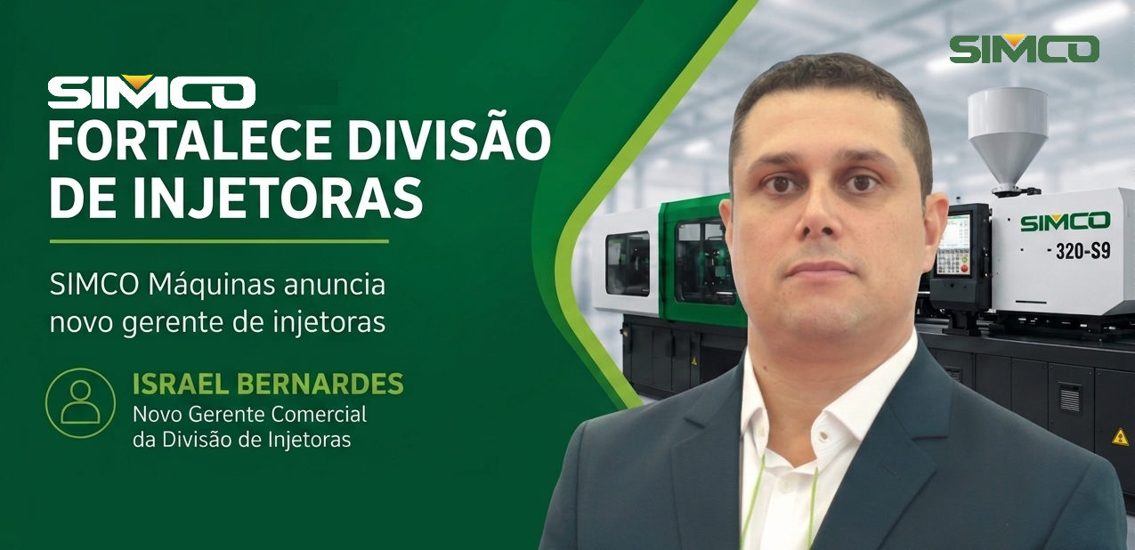 SIMCO Máquinas anuncia novo Gerente Comercial de Injetoras